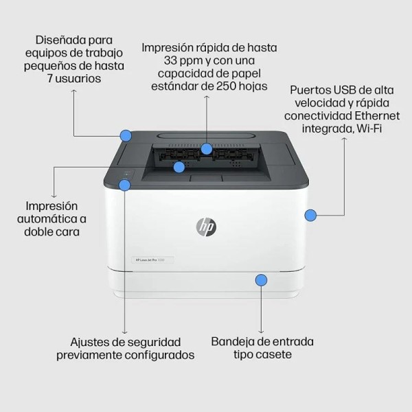 IMPRESORA HP LASERJET PRO...